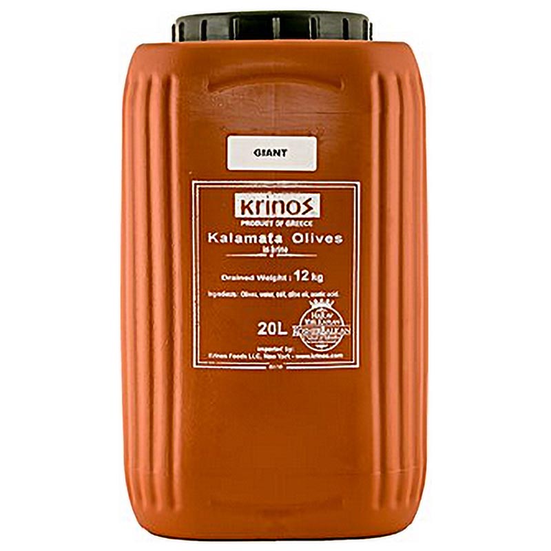 Krinos Olives Giant (12Kg) Krinos Foods Atlanta LLC