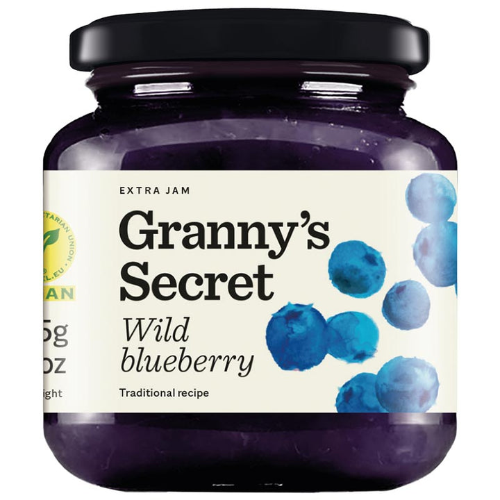 Granny's Secret Wild Blueberry Jam (375g)
