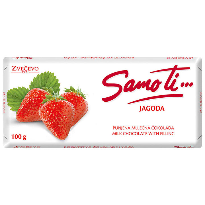 Zvecevo Samo ti Strawberry Chocolate (100g)
