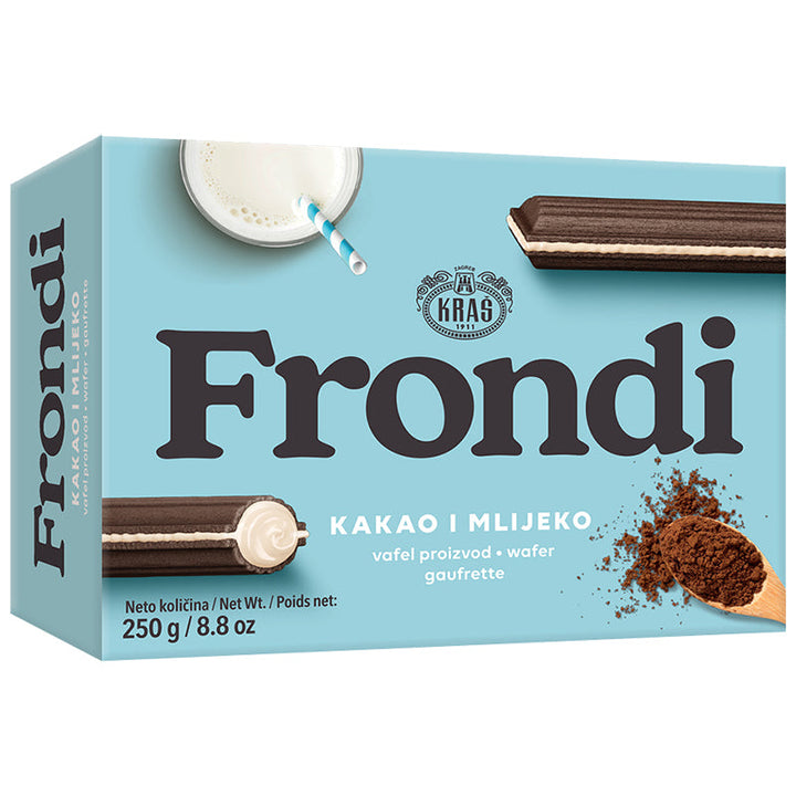 Kras Frondi Max Chocolate Wafers with Milk (250g)