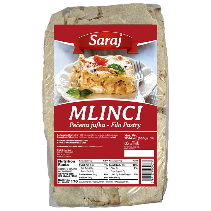 Saraj Mlinci Filo Pastry (500g)