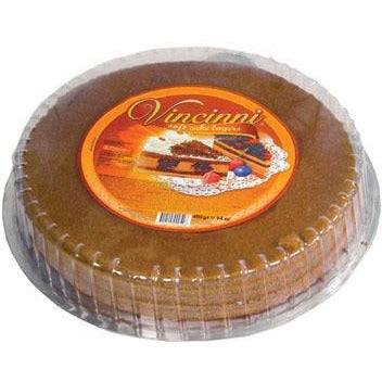 Vincinni Round Soft Cake Layers (Pre-Baked Dark Chocolate) (400g)