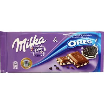 Milka & Oreo Chocolate Bar  (100g)