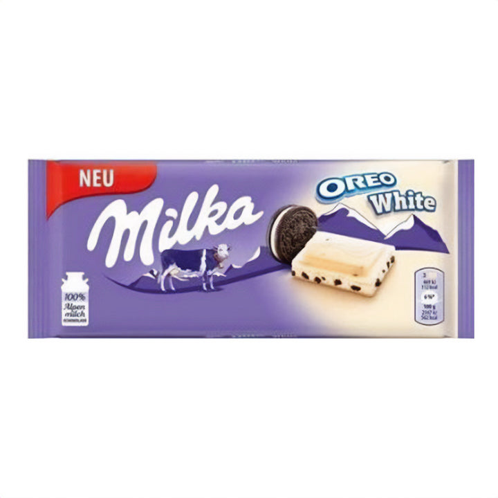Milka Oreo White Chocolate 22  (100g)