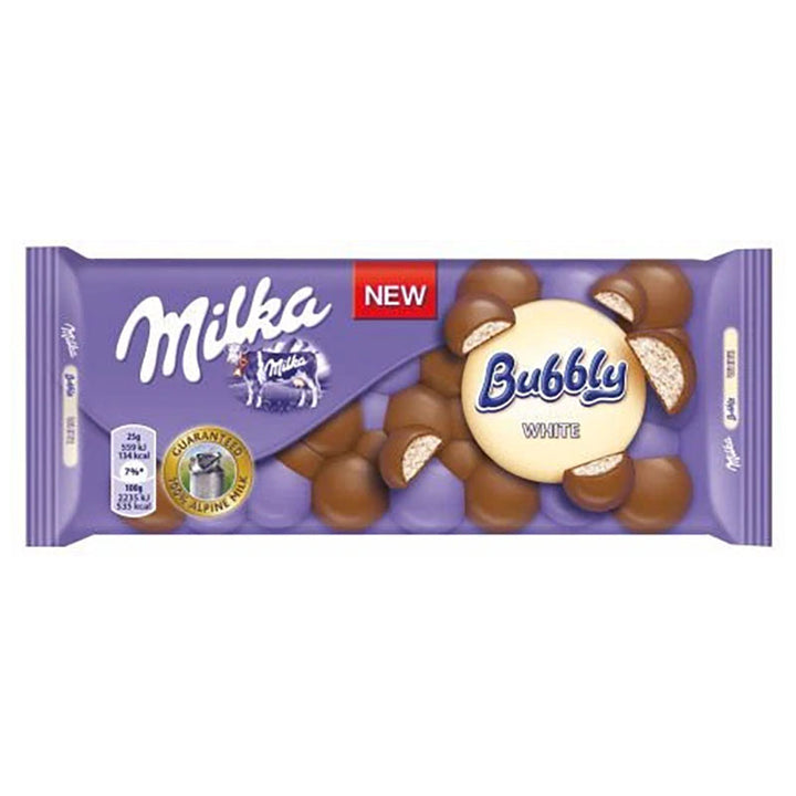 Milka Bubbly White Chocolate (95g)