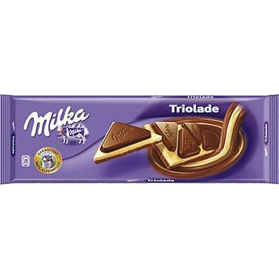 Milka Triolade Chocolate Bar (280g) (280g)