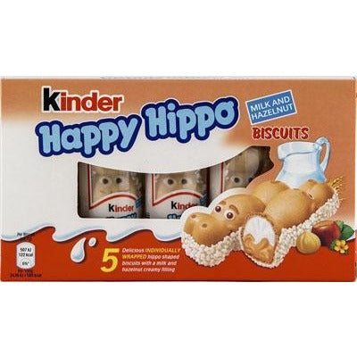 Ferrero Kinder Happy Hippo Sponge Cakes (Hazelnut) (103.5g)