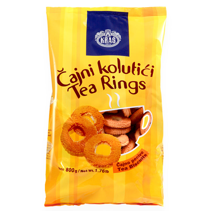 Kras Cookies Tea Rings in Bag (Cajni Kolutici) (500g)