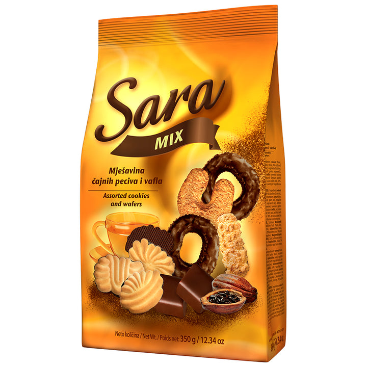 Kras Cookies Assorted Tea Biscuits (Sara Mix) (350g) Bags