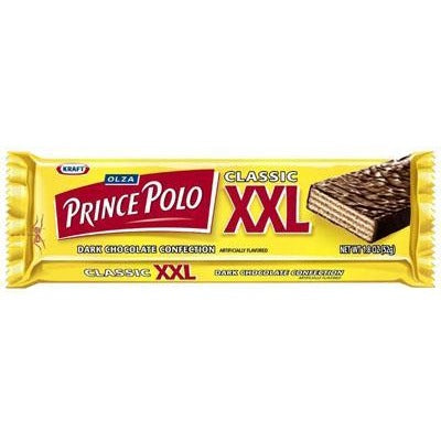 Prince Polo XXL Classic w/Dark covered Chocolate Wafer Bar (50g)