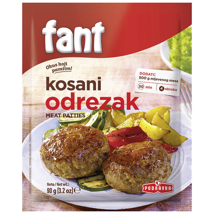 Podravka Mix Fant Meat Patties Seasoning (Za Kosani Odrezak) (90g)