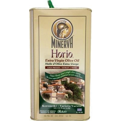 Horio Greek Extra Virgin Olive Oil (Cold Pressed) (3 Ltr) Tin