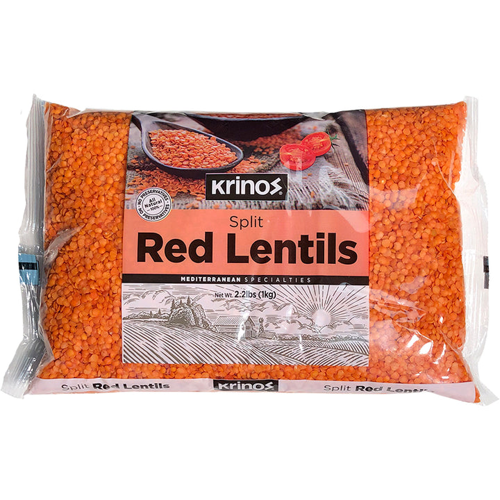 Krinos Grains Split Red Lentils (1 kg)