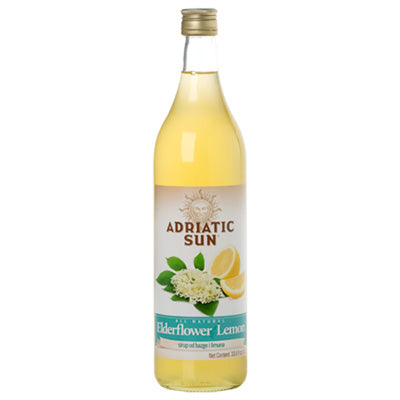 Adriatic Sun Elderflower Syrup  (1 Ltr)