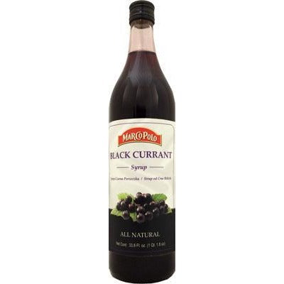 Marco Polo Syrup Black Currant (1 Ltr)