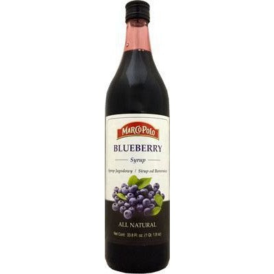 Marco Polo Syrup Blueberry (1 Ltr)