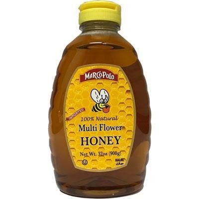 Marco Polo Honey Multi Flower (2 lb) Plastic Squeeze Bottle