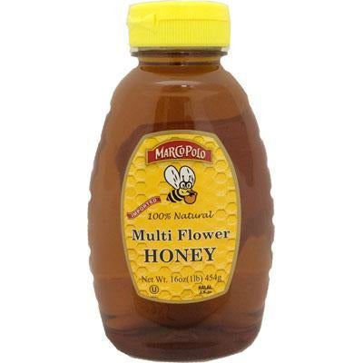 Marco Polo Honey Multi Flower (16oz) Plastic Squeeze Bottle