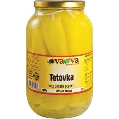 Vava Long Banana Peppers (Tetovka) (1850g)