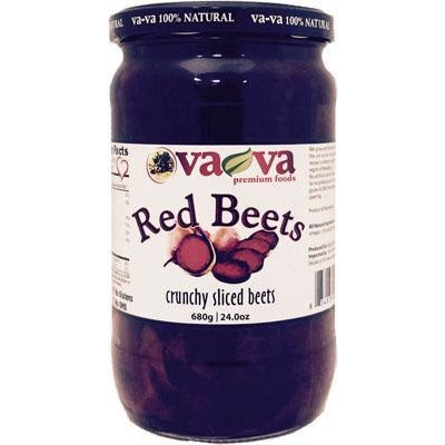 Vava Crunchy Sliced Red Beets (680g)