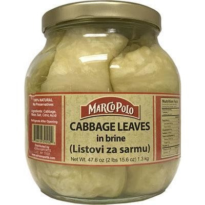 Marco Polo Cabbage Leaves (47.6oz) Jar