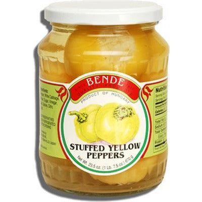 Bende Peppers Stuffed Yellow w/Cabagge (670g)