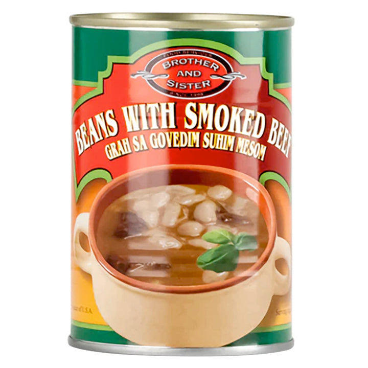 Brother & Sister Beans with Smoked Beef (425g)