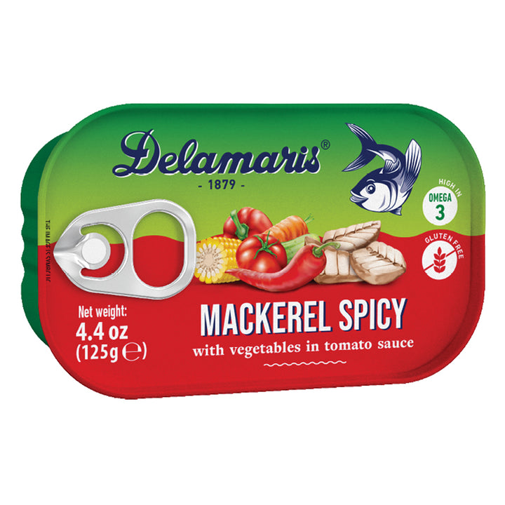 Delamaris Spicy Mackerel Salad (125g)
