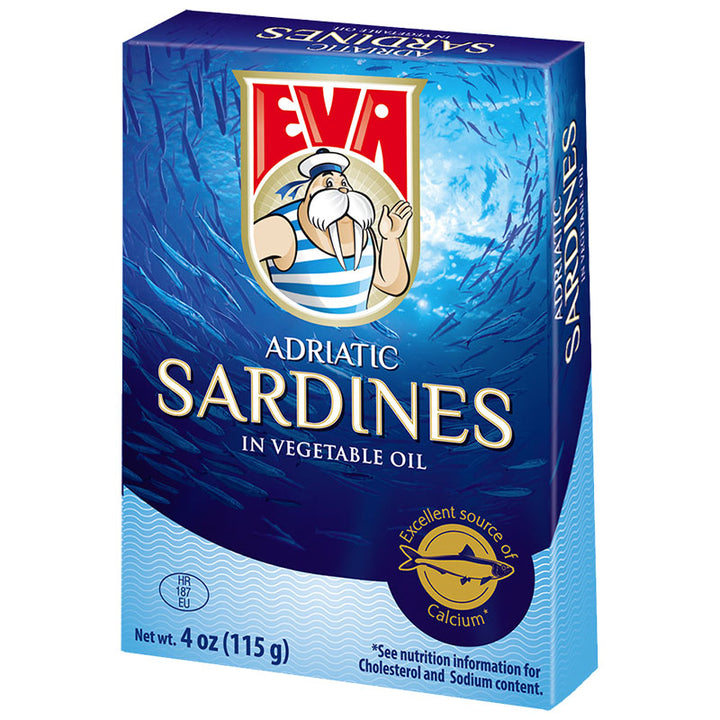 Podravka Eva Sardines in Vegetable Oil (115g)