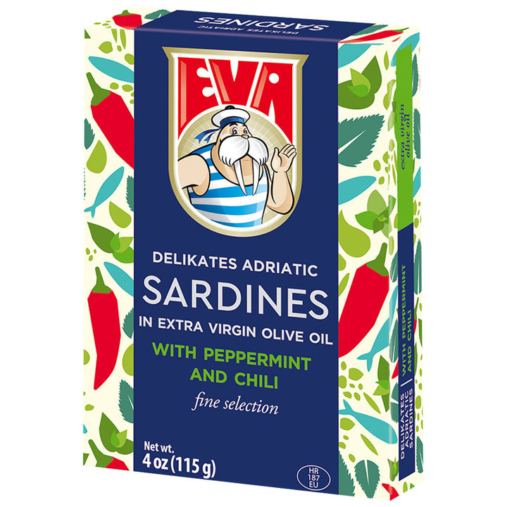 Podravka Eva Sardines with Mint & Chili (115g)