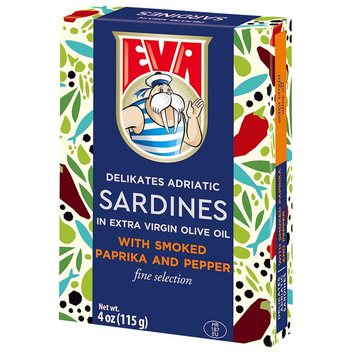 Podravka Sardines with Smoked Peppers  (115g)