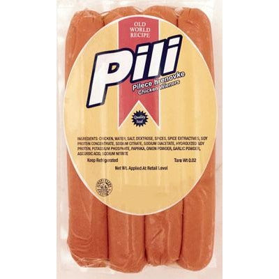 Brother & Sister Pili Chicken Wieners (per/lb)
