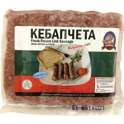 Todoric Bulgarian-Style Kevapcheta (Pork & Beef Link Sausage) (per/lb)