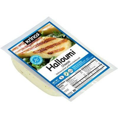 Krinos Cheese Halloumi - Blue (Sheep's, Goat's, Cow's) (8oz)