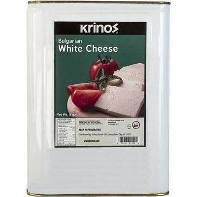 Krinos Cheese Bulgarian White (5gallon) BulkTin