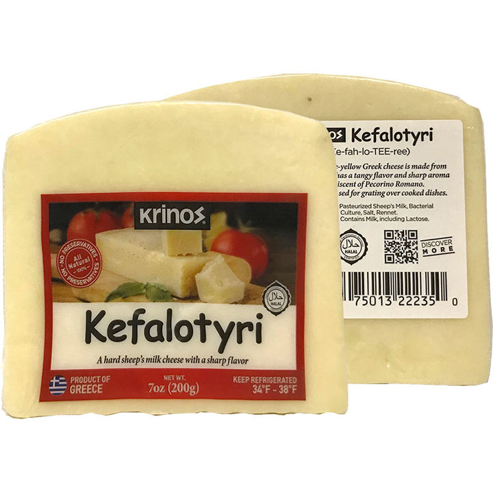 Krinos Cheese Wedges Kefalotyri (200g)Pcs