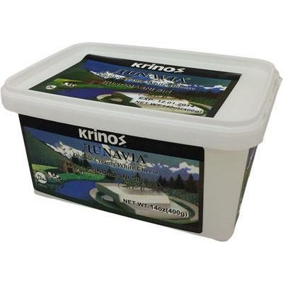 Krinos Cheese Dunavia (Double Cream White) (400g)
