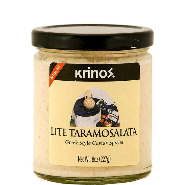 Krinos Taramosalata Lite (Greek Style Caviar Spread) (8 oz) Jar