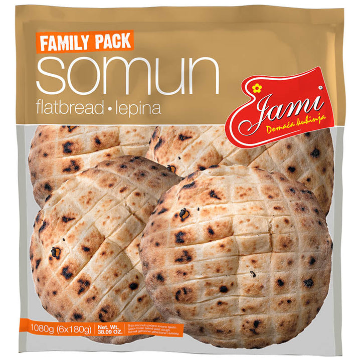 Jami Somun (Flatbread) Family 4(6x180g) (6x180g)