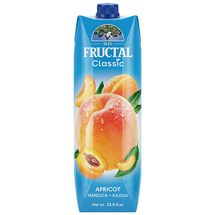 Fructal Classic Apricot Nectar (1 Ltr)